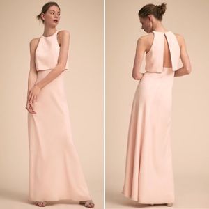 BHLDN Jill Stuart Iva Crepe Maxi dress